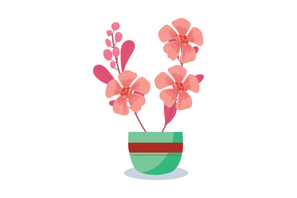 Boho Color Floral Plant Illustration-11