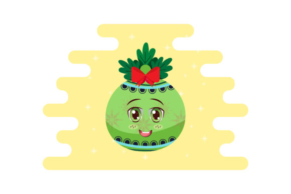 Christmas Ball Kawaii Decor Floral: A Charming Addition to Your Holiday Décor