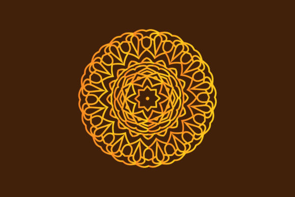 Discover the Elegance of Gold Mandala Floral Beauty