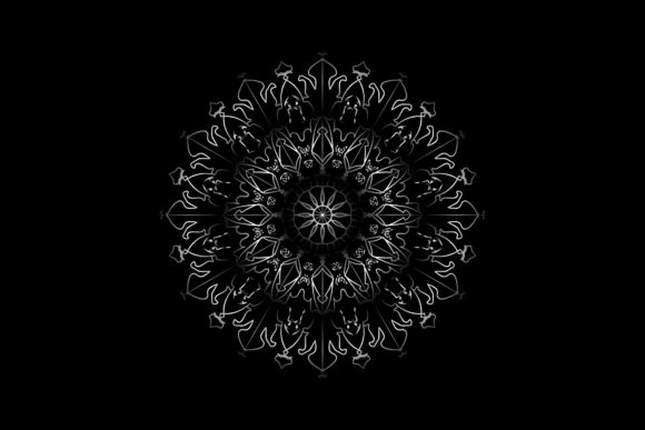 Discover the Versatility of Mandala Silver Gradient Floral Design