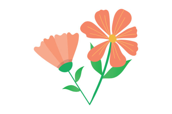 Exploring Floral Flower Vector Illustration 8: A Versatile Design Solution