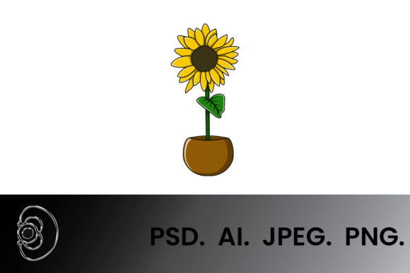 Exploring Sunflower Floral Cartoon Illustration: A Versatile Artistic Choice