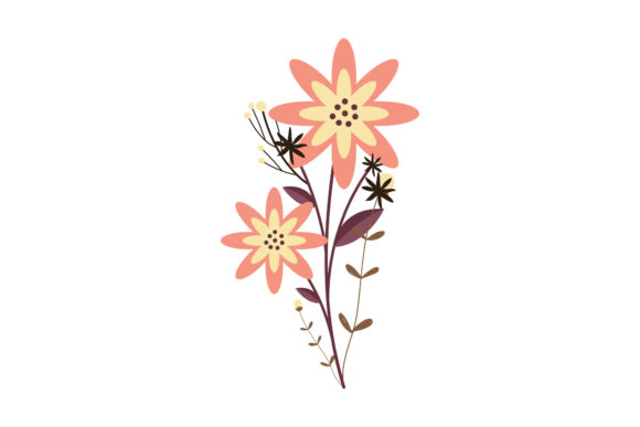 Exploring the Versatility and Beauty of Floral Graphic Simple Illustrations