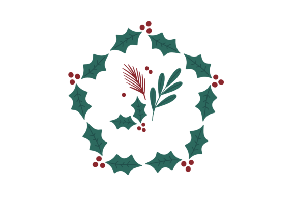 Exploring the Versatility of Christmas Decorations Floral Leaf SVG for Creative Projects