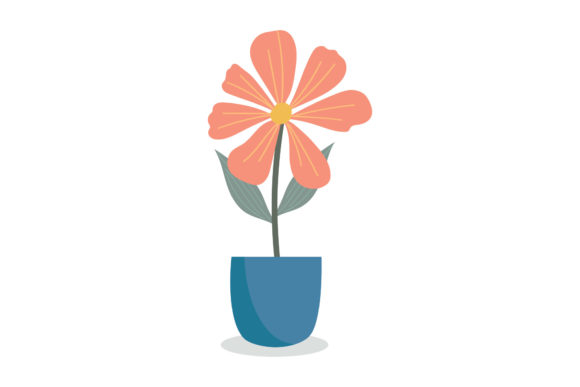 Floral Flower Vector Illustration 14: A Versatile and Beautiful Design for Your Creative Projects